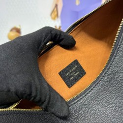 Replica Louis Vuitton LV Borsa Low Key Cookie MM M14417 Nera Imitazione