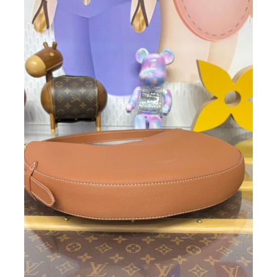 Borsa Louis Vuitton Low Key Cookie MM Replica M14642 Marrone Imitazione
