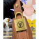 Borsa Louis Vuitton Low Key Cookie MM Replica M14642 Marrone Imitazione