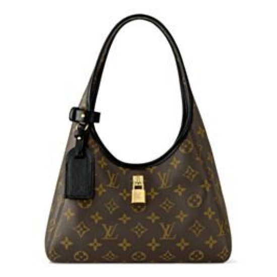 Borsa Louis Vuitton The Drop PM Replica M12940 Marrone Imitazione