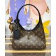 Borsa Louis Vuitton The Drop PM Replica M12940 Marrone Imitazione