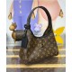 Borsa Louis Vuitton The Drop PM Replica M12940 Marrone Imitazione