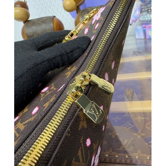Borsa Louis Vuitton LV x TM Boulogne PM Replica M13265 Marrone Imitazione