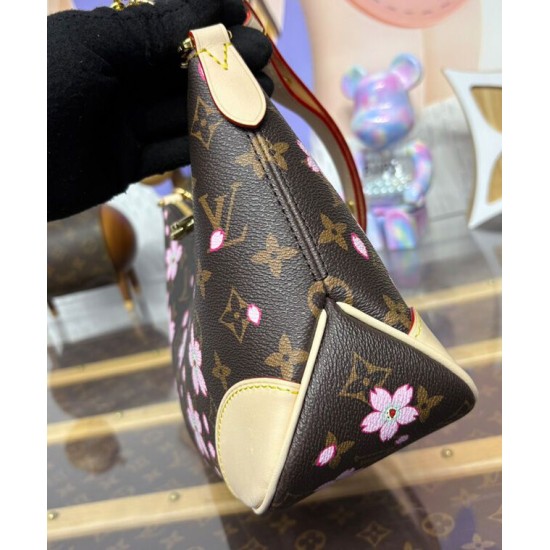 Borsa Louis Vuitton LV x TM Boulogne PM Replica M13265 Marrone Imitazione