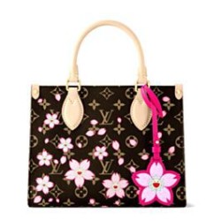 Borsa Louis Vuitton LV x TM OnTheGo PM Replica M13269 Marrone Imitazione