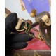 Borsa Louis Vuitton LV x TM OnTheGo PM Replica M13269 Marrone Imitazione