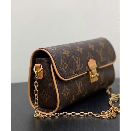 Replica Portafoglio Pochette Camille Louis Vuitton Replica M13566 Marrone Imitazione