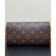 Replica Portafoglio Pochette Camille Louis Vuitton Replica M13566 Marrone Imitazione