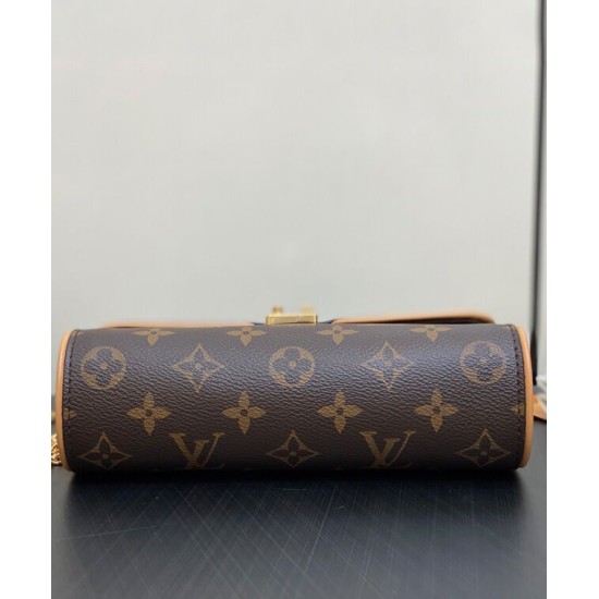 Replica Portafoglio Pochette Camille Louis Vuitton Replica M13566 Marrone Imitazione