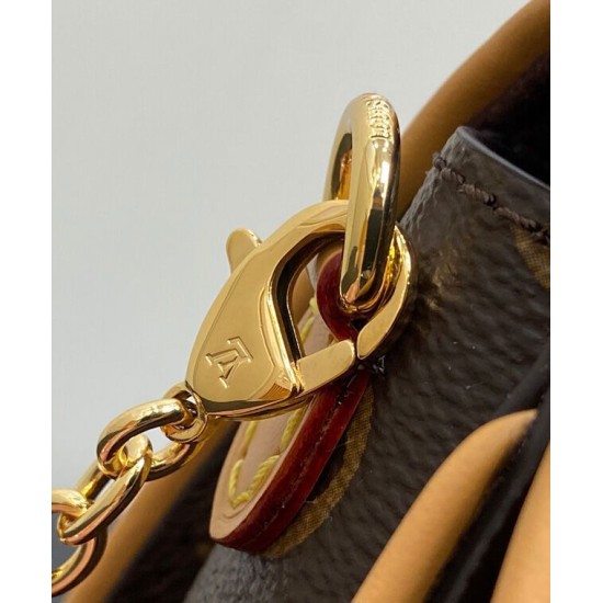 Replica Portafoglio Pochette Camille Louis Vuitton Replica M13566 Marrone Imitazione