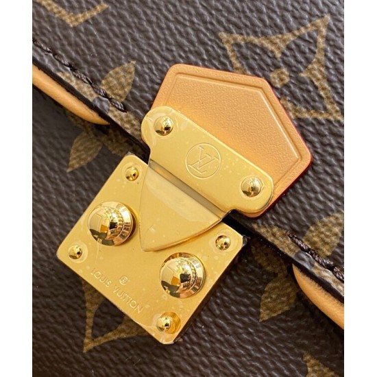 Replica Portafoglio Pochette Camille Louis Vuitton Replica M13566 Marrone Imitazione