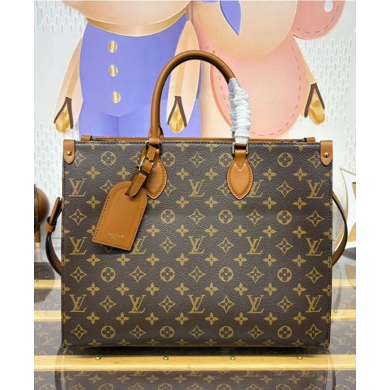 Borsa organizer OnTheGo Louis Vuitton Replica M14235 Marrone Imitazione Borsa organizer OnTheGo Louis Vuitton Replica M14235 Marrone Imitazione