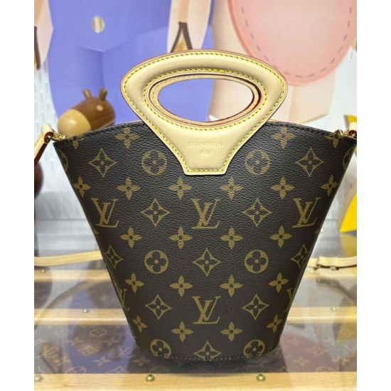 Borsa Louis Vuitton Rivage BB Replica M14680 Marrone Imitazione Borsa Louis Vuitton Rivage BB Replica M14680 Marrone Imitazione