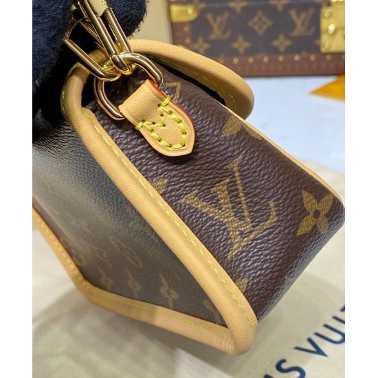 Borsa Nano Diane Louis Vuitton Replica M83298 Marrone Imitazione