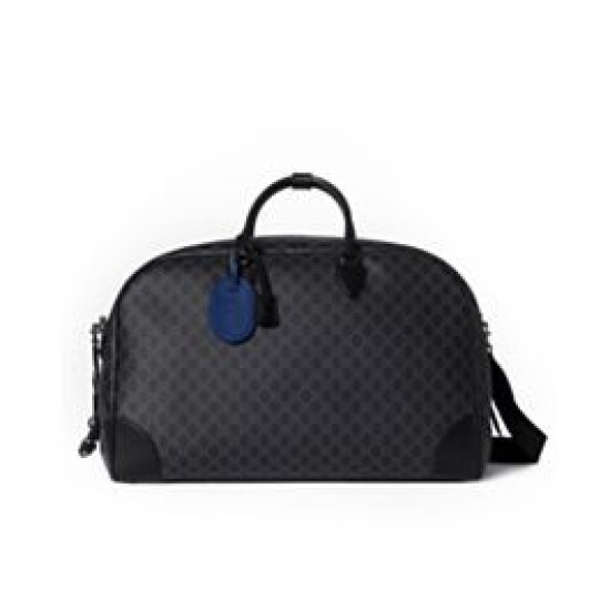 Borsa da viaggio Gucci GG Emblem grande Replica Gucci 821158 Nero Imitazione
