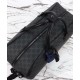 Borsa da viaggio Gucci GG Emblem grande Replica Gucci 821158 Nero Imitazione