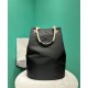 Borsa tote Prada Mariner Media Re-Nylon Replica 2VG133 Nero/Caffè