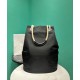 Borsa tote Prada Mariner Media Re-Nylon Replica 2VG133 Nero/Caffè