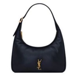Replica Borsa a hobo YSL Saint Laurent Calypso Mini scollatura profonda nera Imitazione