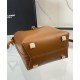 Replica Borsa a hobo YSL Saint Laurent Le 37 Mini Shiny 765870 Caffè Imitazioni Falso