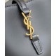 Replica Borsa a secchiello YSL Saint Laurent Le 37 Mini Shiny 765870 Nero Imitazioni Falso