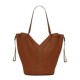 Replica Borsa a hobo YSL Saint Laurent Y Grande 833160 Caffè Imitazione