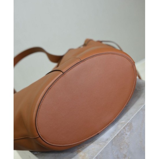 Replica Borsa a hobo YSL Saint Laurent Y Grande 833160 Caffè Imitazione