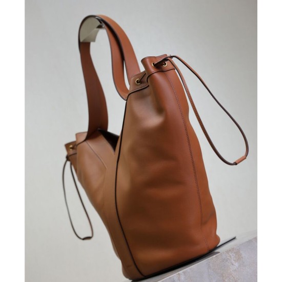 Replica Borsa a hobo YSL Saint Laurent Y Grande 833160 Caffè Imitazione