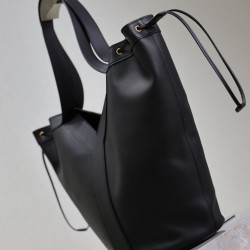 Replica Borsa a hobo YSL Saint Laurent Y Grande 833160 Nero Imitazioni Falso