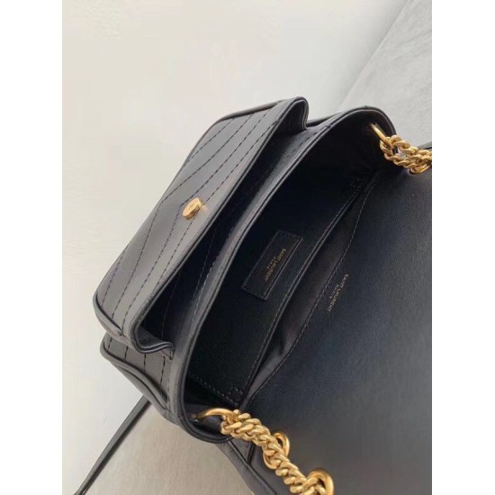 Borsa vintage YSL Saint Laurent Niki Baby replica nera Imitazione