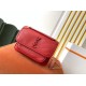 Borsa vintage YSL Saint Laurent Niki Baby Replica rossa stropicciata Imitazione