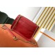Borsa vintage YSL Saint Laurent Niki Baby Replica rossa stropicciata Imitazione