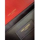 Borsa vintage YSL Saint Laurent Niki Baby Replica rossa stropicciata Imitazione
