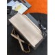 Replica Borsa vintage YSL Saint Laurent Niki Baby bianca Imitazioni Falso