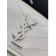 Replica Borsa vintage YSL Saint Laurent Niki Baby bianca Imitazioni Falso