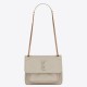 Replica Borsa vintage YSL Saint Laurent Niki Baby bianca Imitazioni Falso