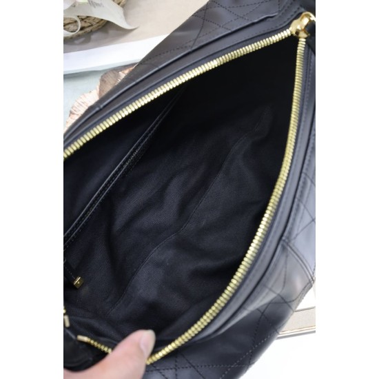 Replica Borsa Dior Piccola/Media D-Journey in Vitello Liscio Vintage Nero imitazione False Online