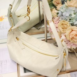 Replica Borsa Dior Piccola/Media D-Journey in Vitello Liscio Vintage Beige imitazione False Online