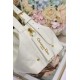 Replica Borsa Dior Piccola/Media D-Journey in Vitello Liscio Vintage Beige imitazione False Online