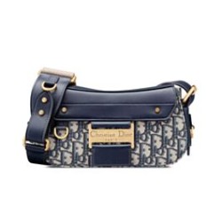 Replica Borsa Dior Piccola Streetchic M3913 Blu scuro imitazione False Online