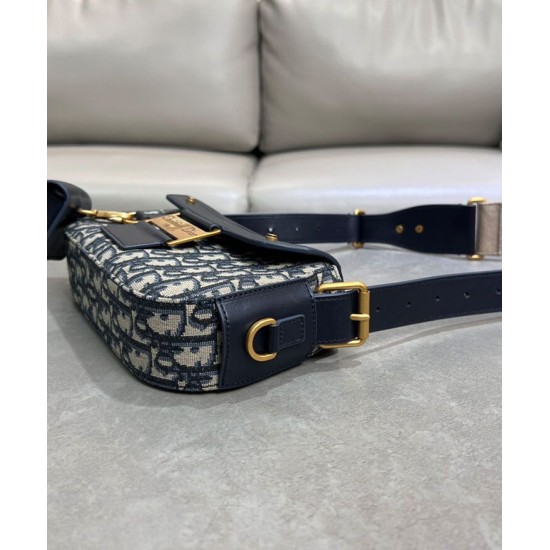 Replica Borsa Dior Piccola Streetchic M3913 Blu scuro imitazione False Online
