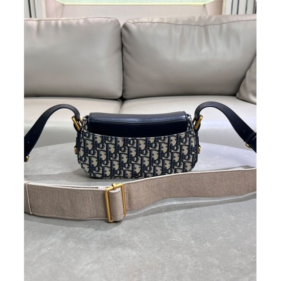 Replica Borsa Dior Piccola Streetchic M3913 Blu scuro imitazione False Online