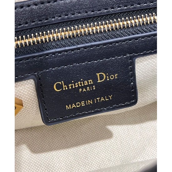 Replica Borsa Dior Piccola Streetchic M3913 Blu scuro imitazione False Online