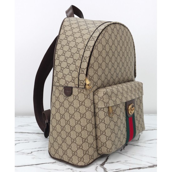 Replica Zaino medio Gucci Ophidia 834466 Marrone imitazione False Online