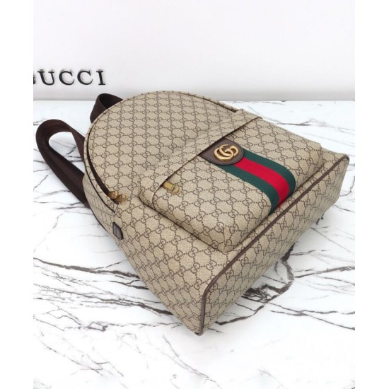 Replica Zaino medio Gucci Ophidia 834466 Marrone imitazione False Online