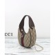 Replica Borsa a tracolla piccola Gucci Ophidia 838463 Caffè scuro imitazione False Online