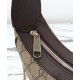 Replica Borsa a tracolla piccola Gucci Ophidia 838463 Caffè scuro imitazione False Online