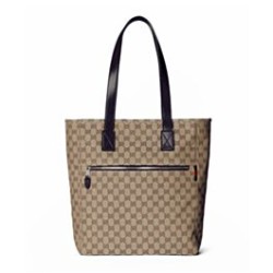 Replica Borsa tote media Gucci in tela GG 834796 Caffè imitazione False Online