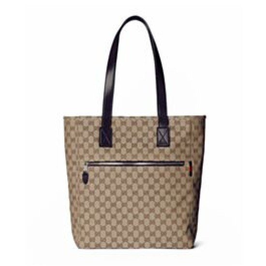 Replica Borsa tote media Gucci in tela GG 834796 Caffè imitazione False Online