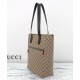 Replica Borsa tote media Gucci in tela GG 834796 Caffè imitazione False Online
